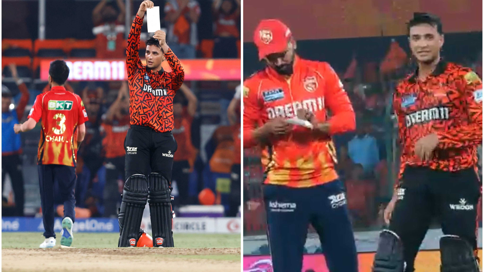You are currently viewing What Did Abhishek Sharma Flash in His Observe After Spectacular Hundred in SRH vs PBKS IPL 2025 Match?