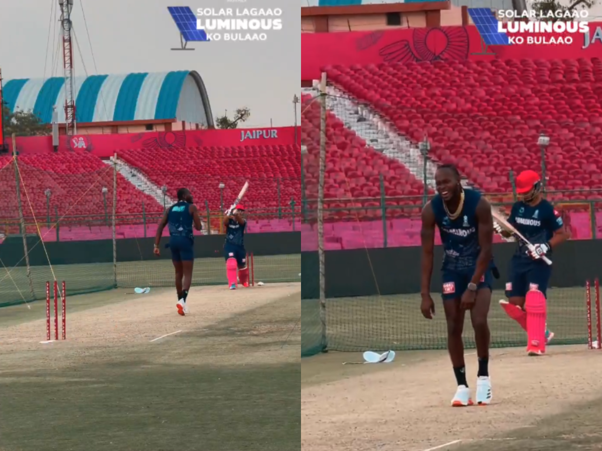You are currently viewing Rajasthan Royals Prodigy Smashes Jofra Archer within the Nets in IPL 2025 [Watch]
